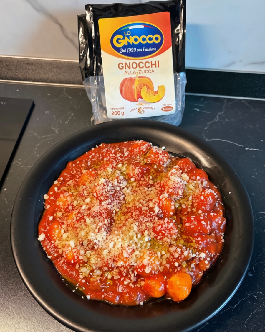 Gnocchi alla Zucca con ragù fit