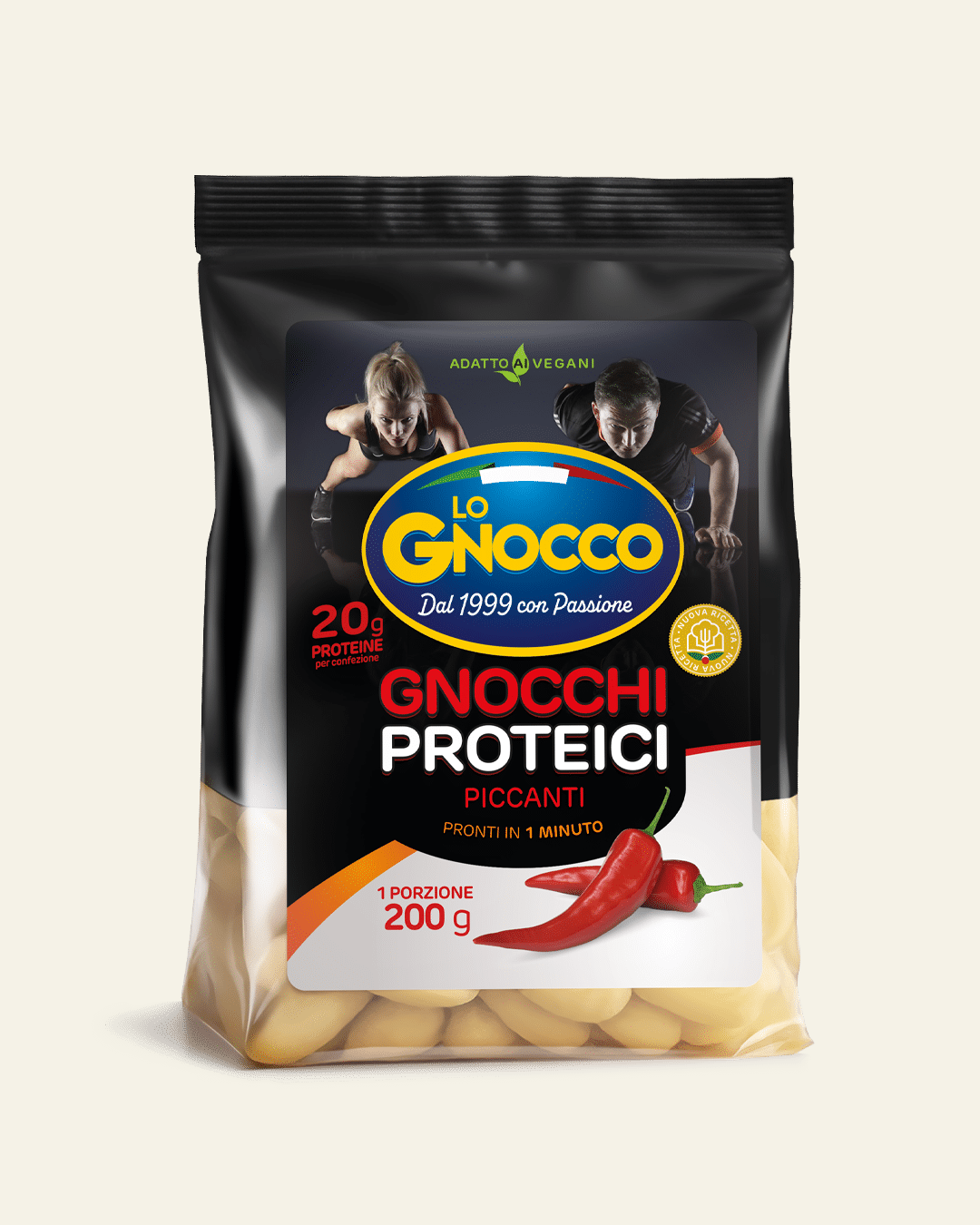 NOVITÀ - Gnocchi proteici piccanti