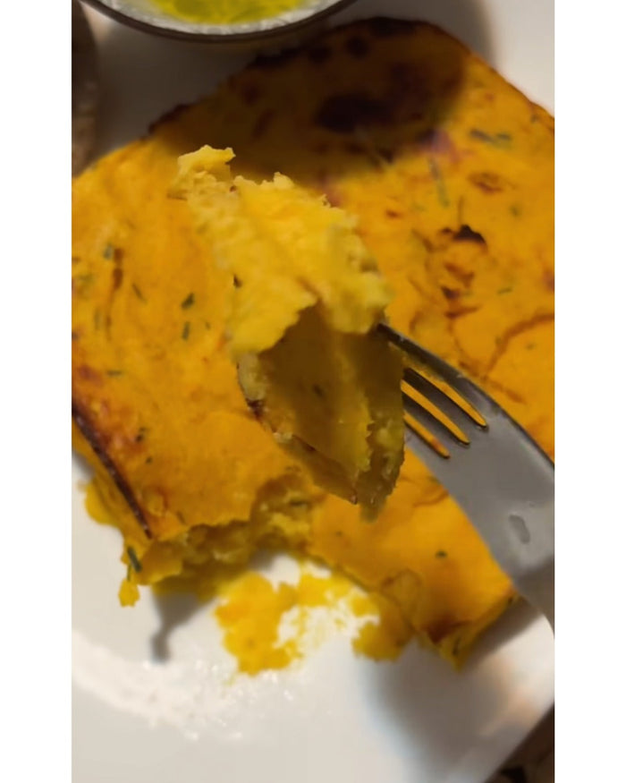 Tortino proteico alla zucca in 10 minuti