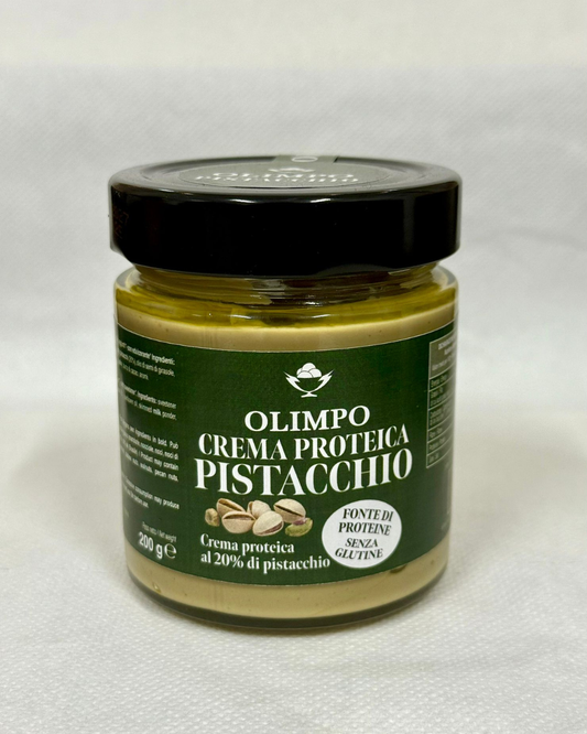 Crema Proteica al Pistacchio