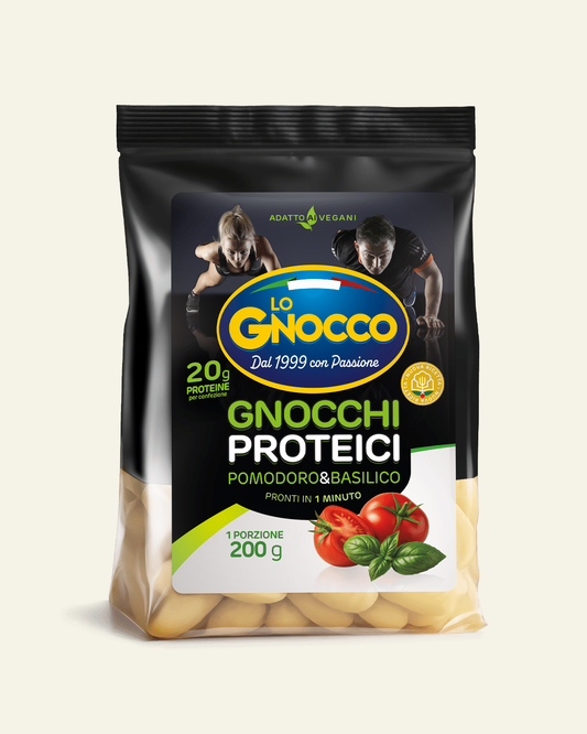 NOVITÀ - Gnocchi proteici al pomodoro e basilico