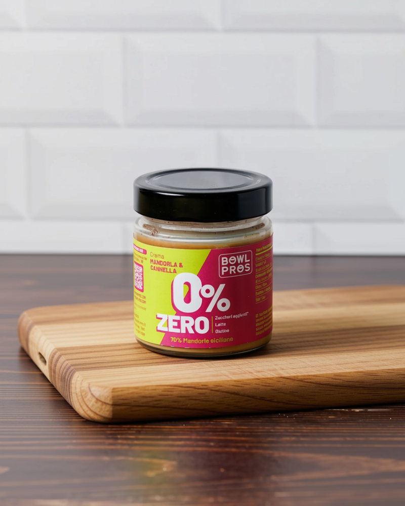Crema Mandorle e Cannella Zero Zuccheri Aggiunti