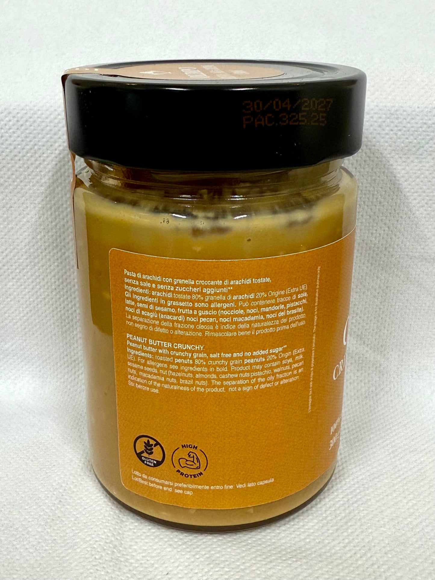 Crema Proteica di Arachidi