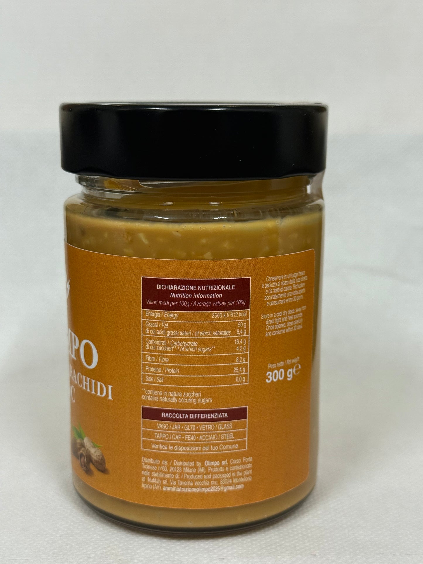 Crema Proteica di Arachidi
