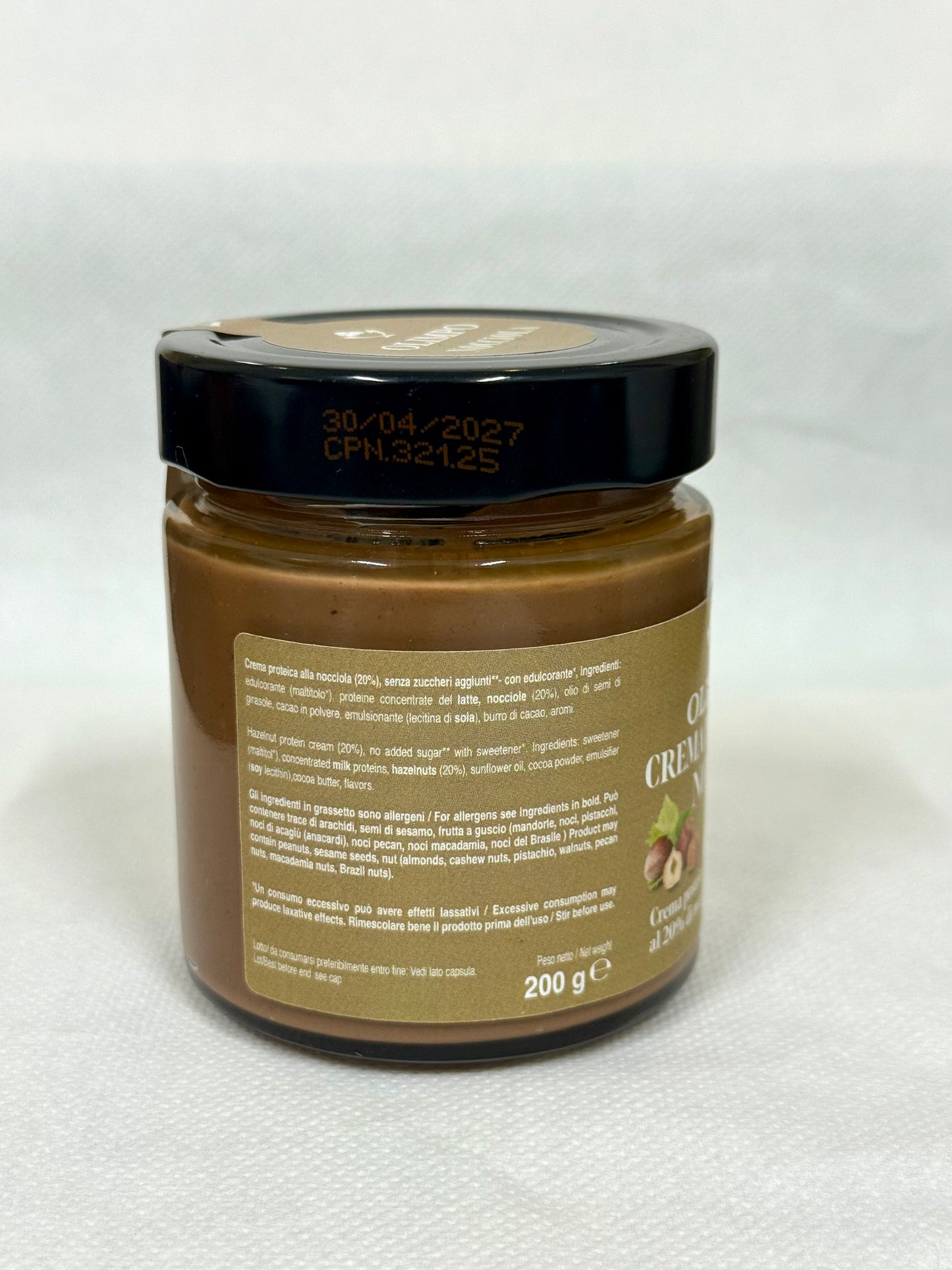Crema Proteica alla Nocciola