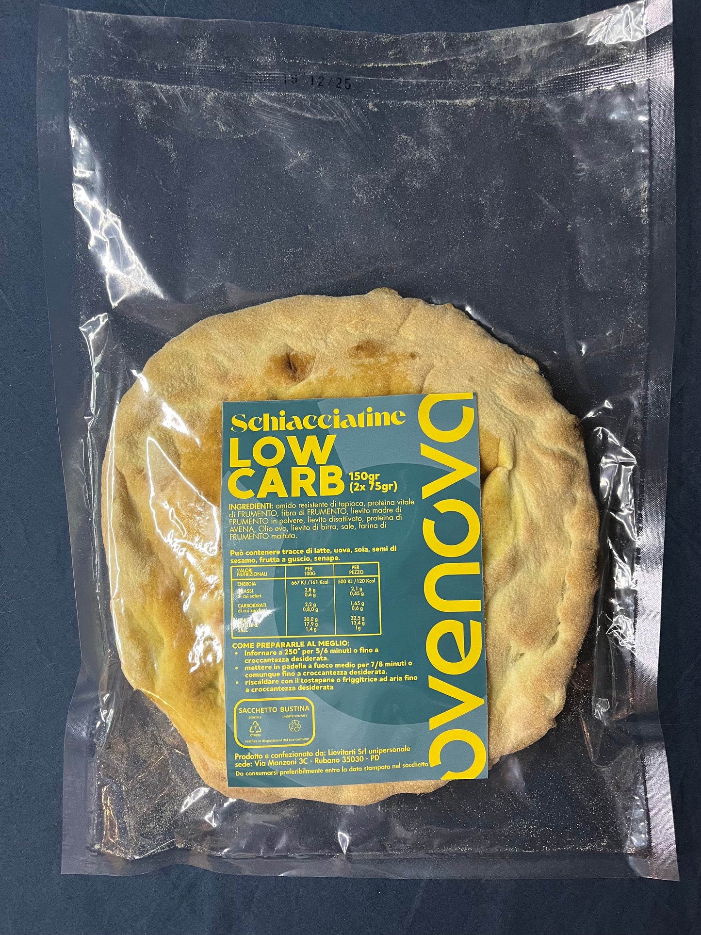 Schiacciatine Low Carb